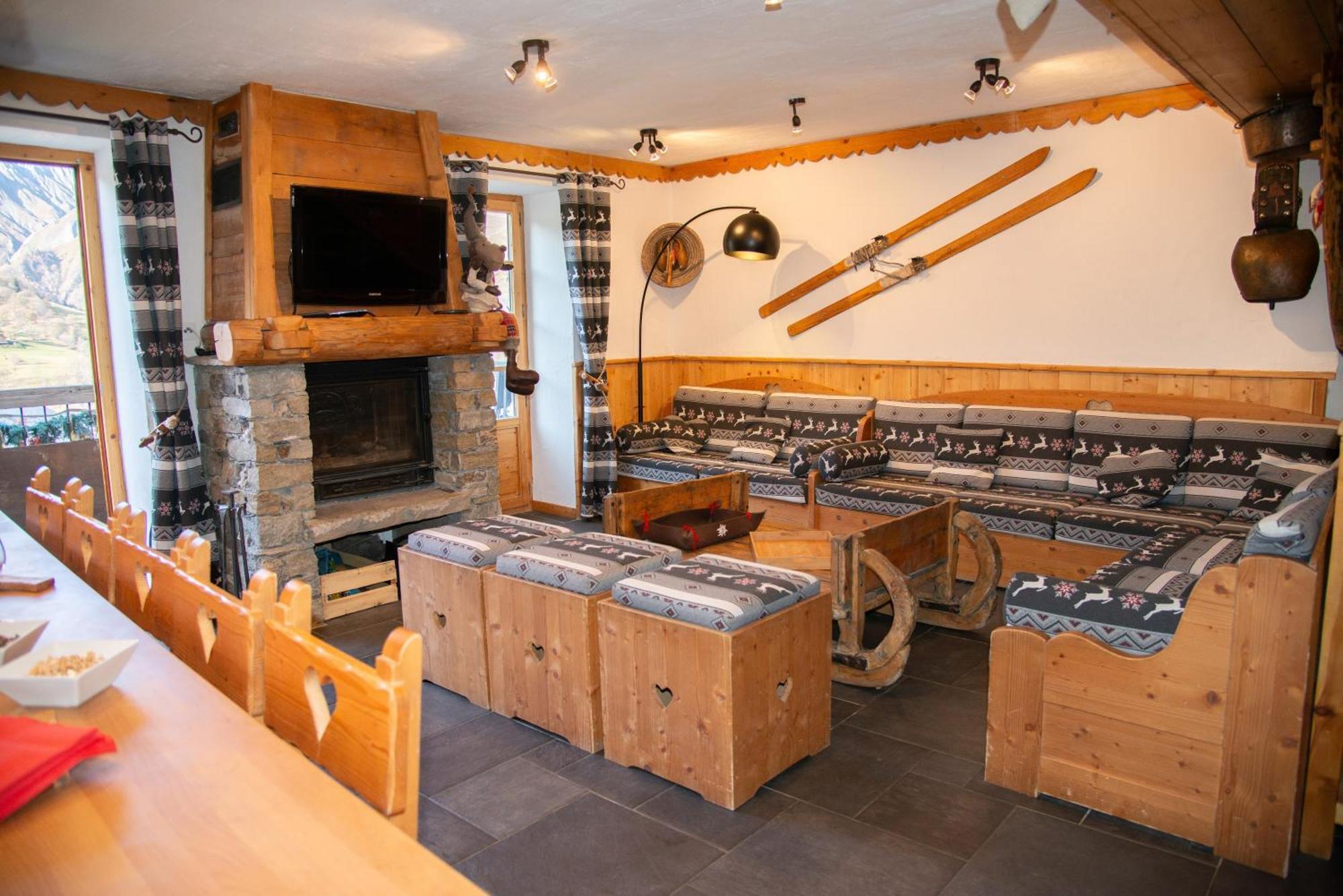 Vila Chalet De Charme 13 Personnes Avec Sauna Ski O Pieds Saint-Martin-de-Belleville Exteriér fotografie